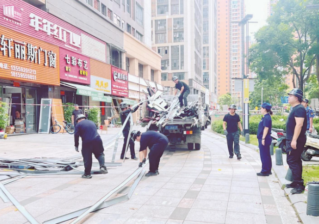 漳州台商区开展“拆窗破网”专项整治