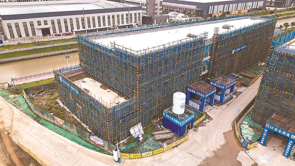 中印尼“两国双园”海洋装备制造产业园主体结构施工超75% 中印尼“两国双园”海洋装备制造产业园主体结构施工超75%