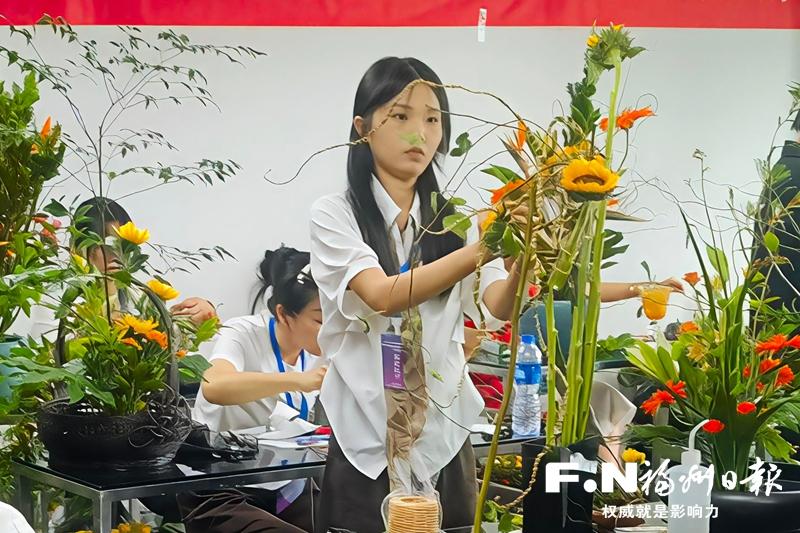 福州市花卉行业职业技能竞赛举办