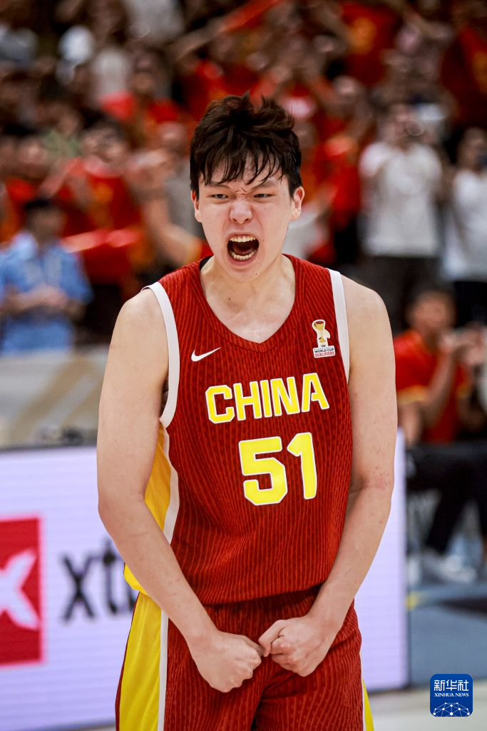 男篮世界杯亚洲区预选赛：中国队胜黎巴嫩队