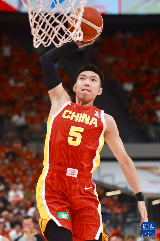 男篮世界杯亚洲区预选赛：中国队胜黎巴嫩队
