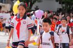 元气开学季再出发 校园重启萌娃报到