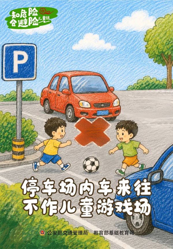 儿童组交通安全主题海报