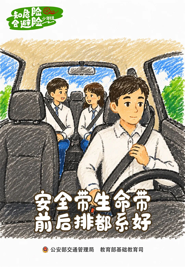儿童组交通安全主题海报