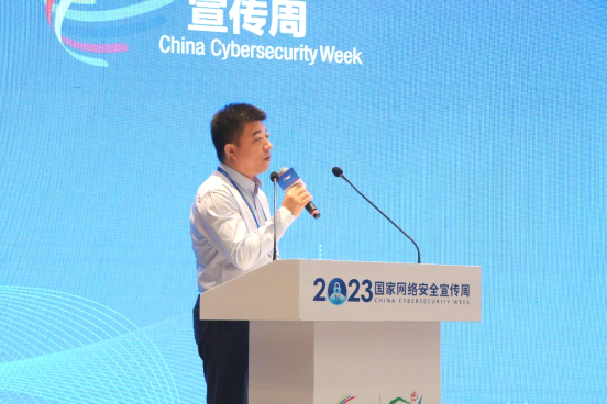 云盾智慧安全科技有限公司副总经理毛永生 海峡网 王挺 摄