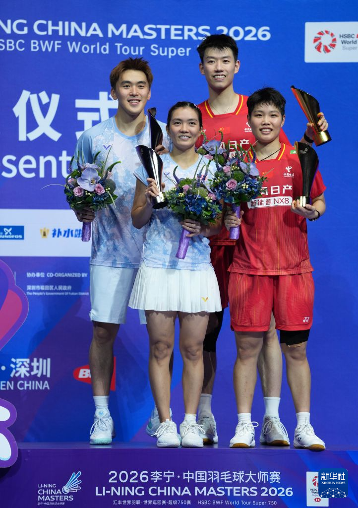 中国羽毛球大师赛：冯彦哲/黄东萍夺得混双冠军
