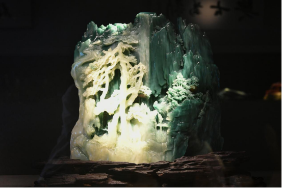 &ldquo;一抹新绿&rdquo;昆仑印石雕刻艺术作品展在榕启幕585