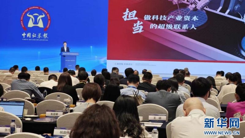嘉宾演讲现场。新华网 刘默涵 摄