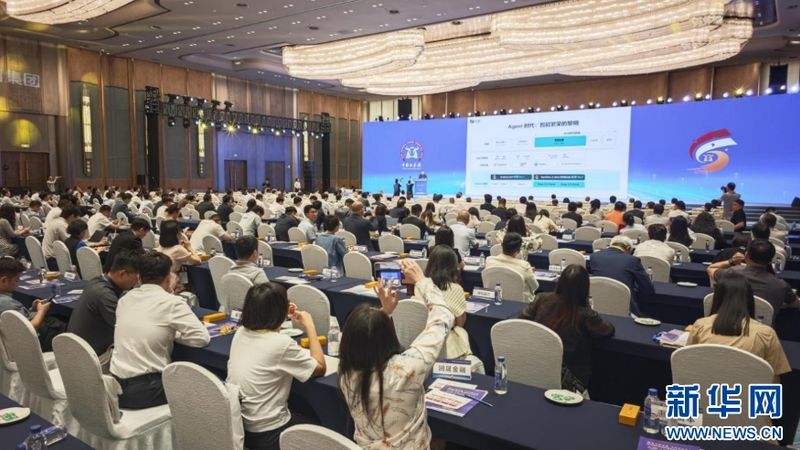 大会现场。新华网 刘默涵 摄