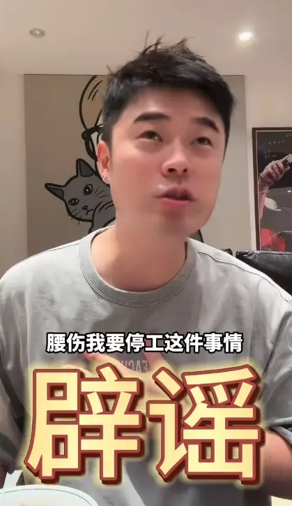 陈赫否认因腰伤停工：我从没说过，不要断章取义