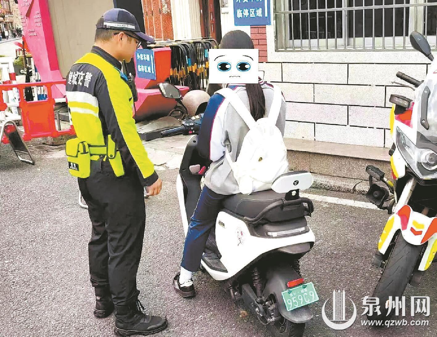 护航开学季 泉州交警筑牢交通安全防线