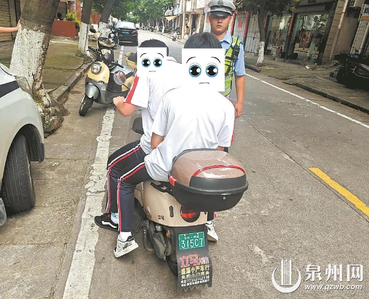 护航开学季 泉州交警筑牢交通安全防线