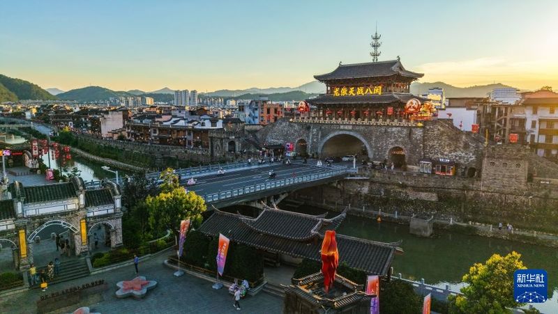 这是长汀县城济川门（2026年6月22日摄）。新华社发（朱芳彬 摄）