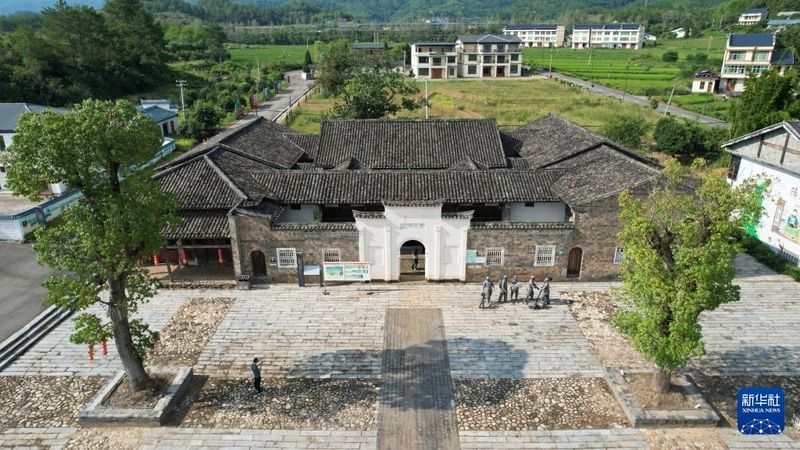 这是宁化县陈塘红军第四医院旧址群（2026年9月9日摄）。新华社发（阴海林 摄）