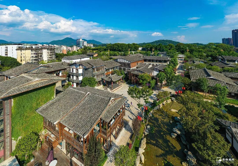 昙石山特色历史文化街区。记者 林双伟 摄