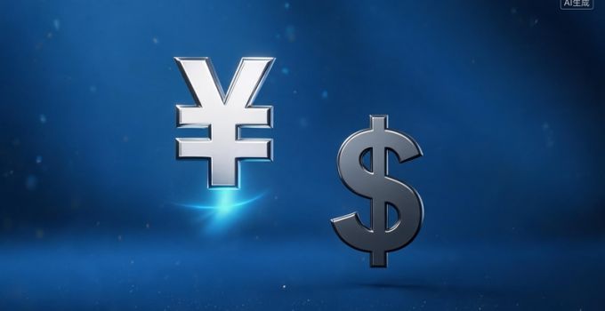 人民币对美元汇率中间价报6.7698 上调45个基点