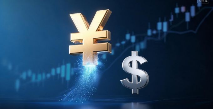 人民币对美元汇率中间价报6.7628 调升42个基点
