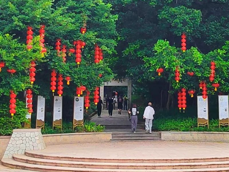 秋风渐起，国庆将至，晋安的大街小巷、公园、商圈、车站纷纷换上喜庆的盛装，一抹抹耀眼热烈的“中国红”迎风舒展，不仅扮靓了城市，更温暖着人心。