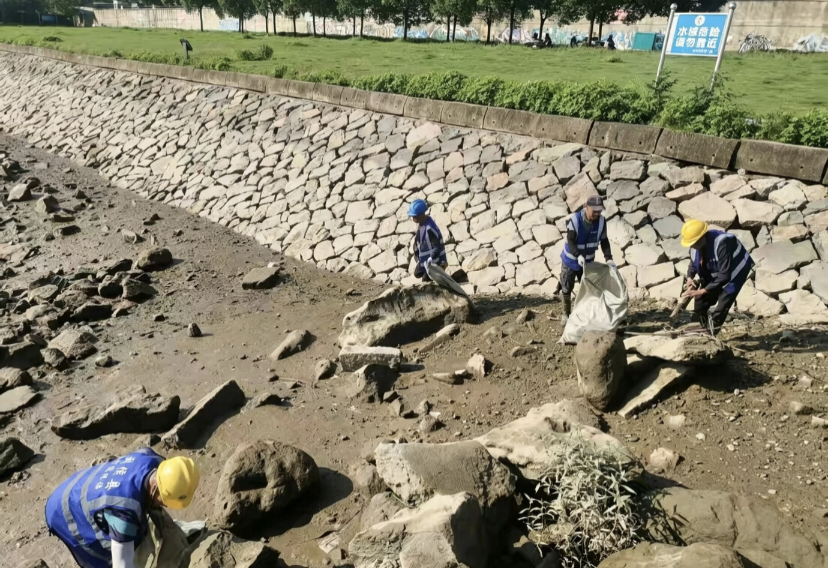 河长办巡河护碧水 筑牢乌龙江生态防线
