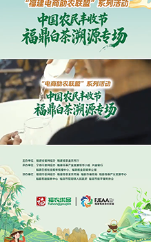 中国农民丰收节福鼎白茶溯源专场开启