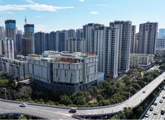 地处福州市繁华地带的福州农垦五里亭茶城是&ldquo;世界茶港&rdquo;项目的重要组成部分（五里亭茶城供图）