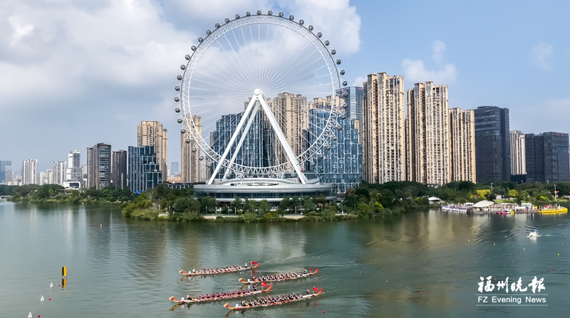 &ldquo;中国红&rdquo;遇上&ldquo;中国龙&rdquo;晋安湖沸腾了