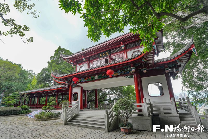 乌山亭焕新重迎客 增设廉政文化长廊