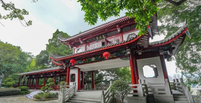 乌山亭焕新重迎客 增设廉政文化长廊