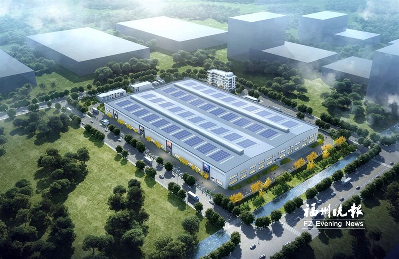 东南汽车城为企业“量身”建厂房