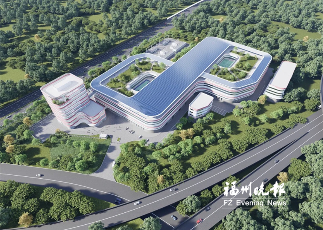 福州一能源项目有新进展 新能源研发大楼主体结构封顶