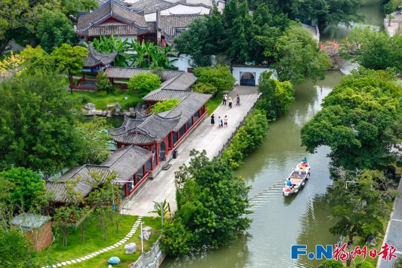 南公园—瀛洲河航线（资料图）。记者 郑帅 摄