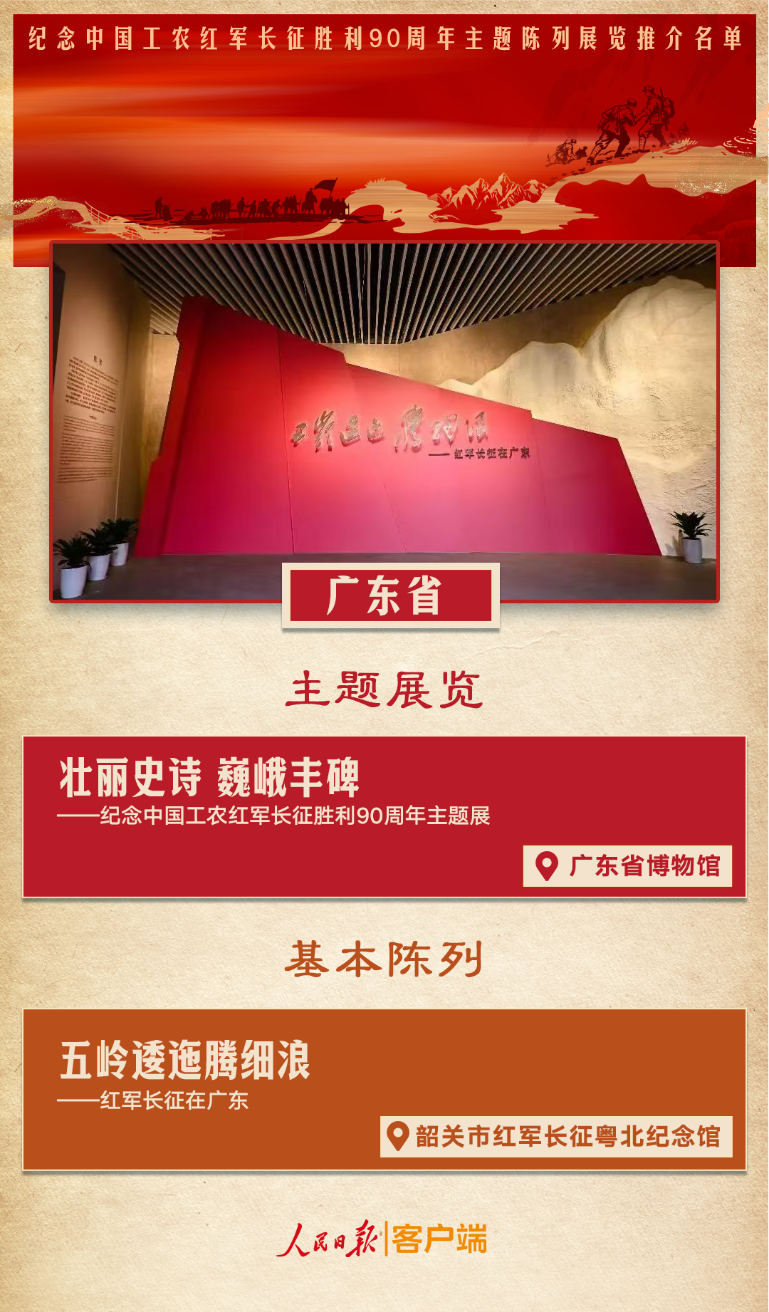 走进长征展览，一起重温“伟大远征”