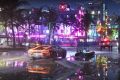 《GTA6》新截图公布 展示夜景光照与城市交通