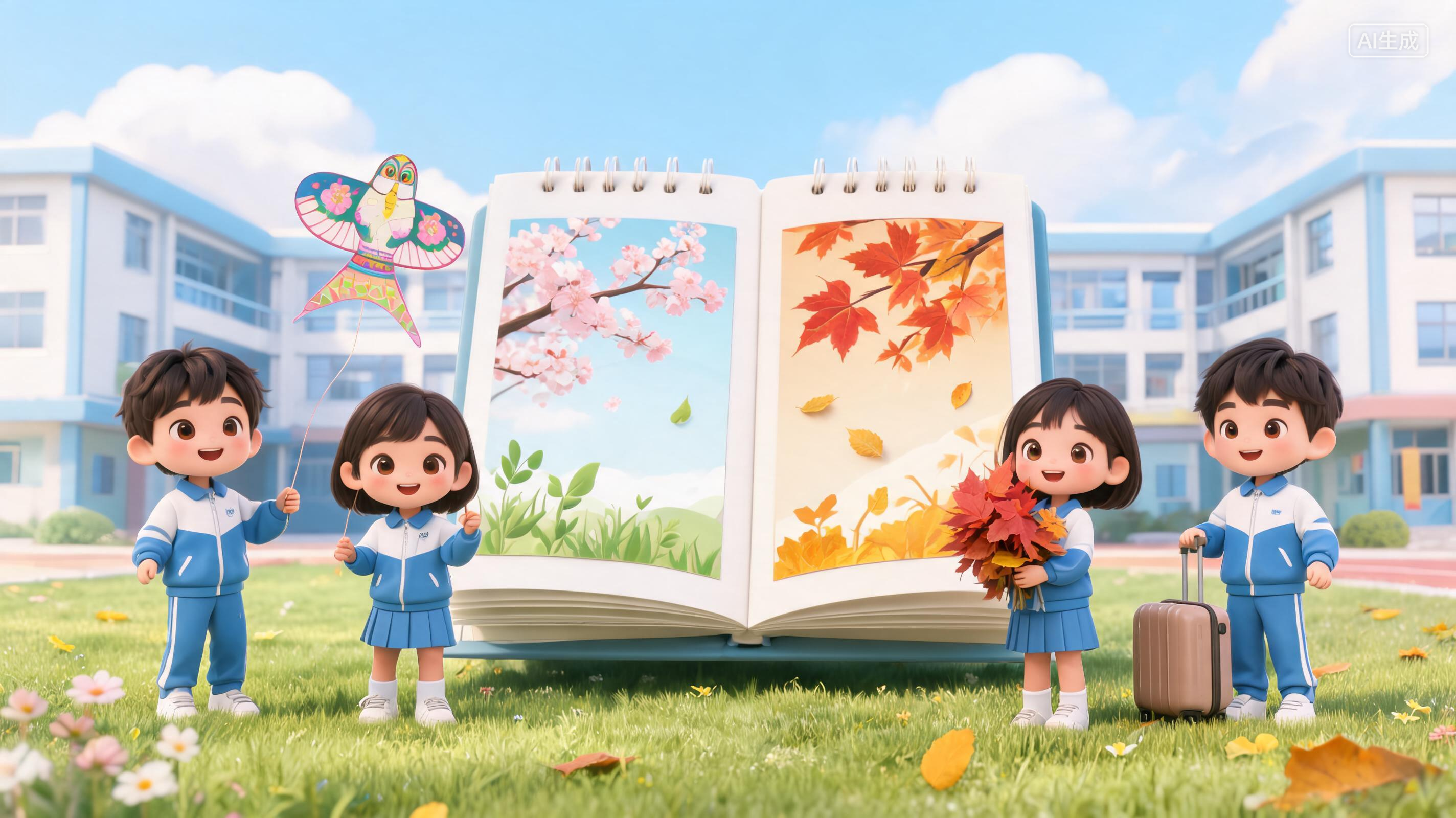 全国多地近日陆续官宣中小学春秋假安排