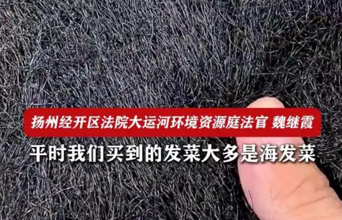 酷似头发的野菜是国家一级保护植物 网购者报警卖家获刑1年6个月