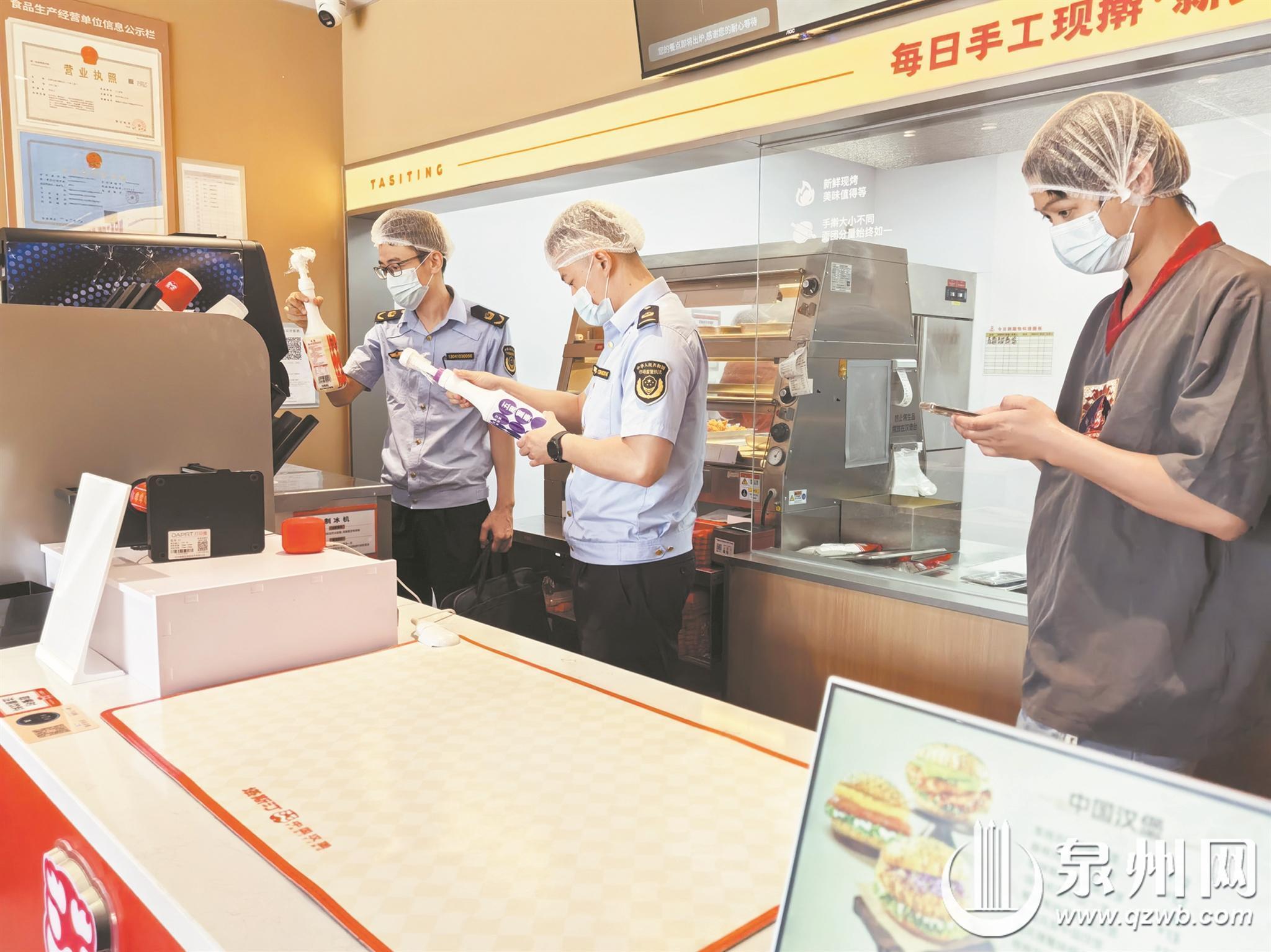泉州13县(市、区)同步行动严查网络餐饮外卖食品安全隐患
