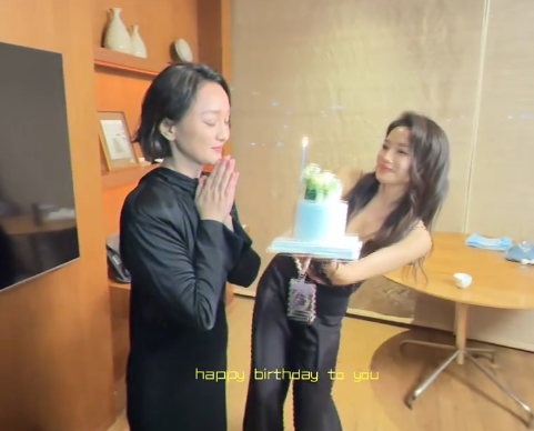 周迅52岁生日 舒淇惊喜现身 陈坤准点送祝福