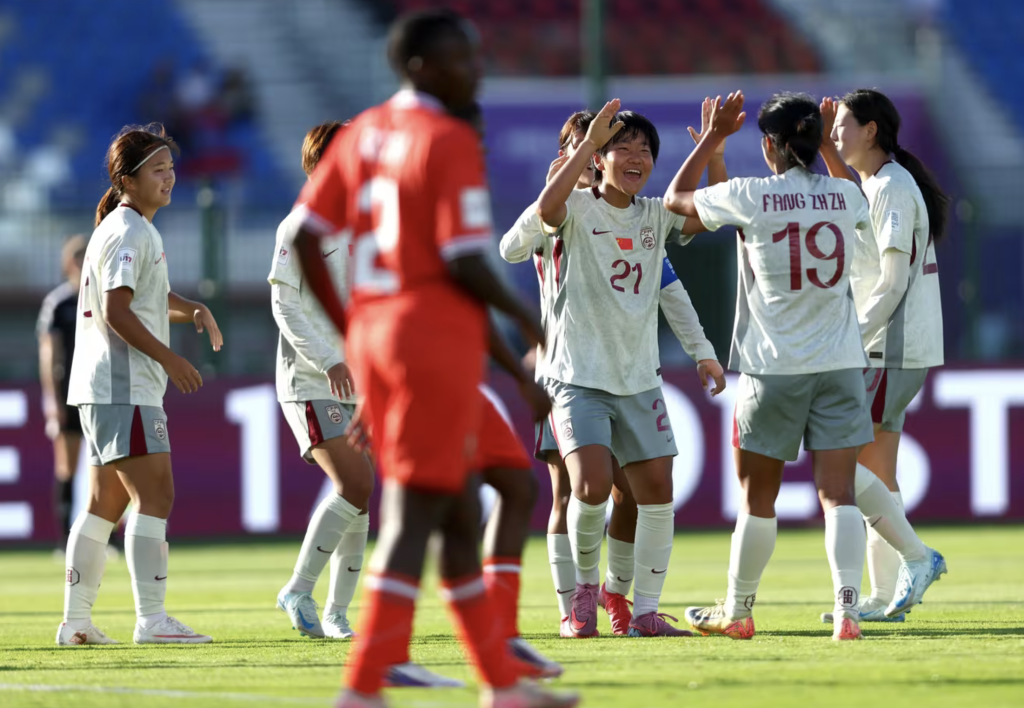 U17女足世界杯：中国队三球完胜肯尼亚迎“开门红”
