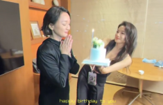 周迅52岁生日 舒淇惊喜现身 陈坤准点送祝福