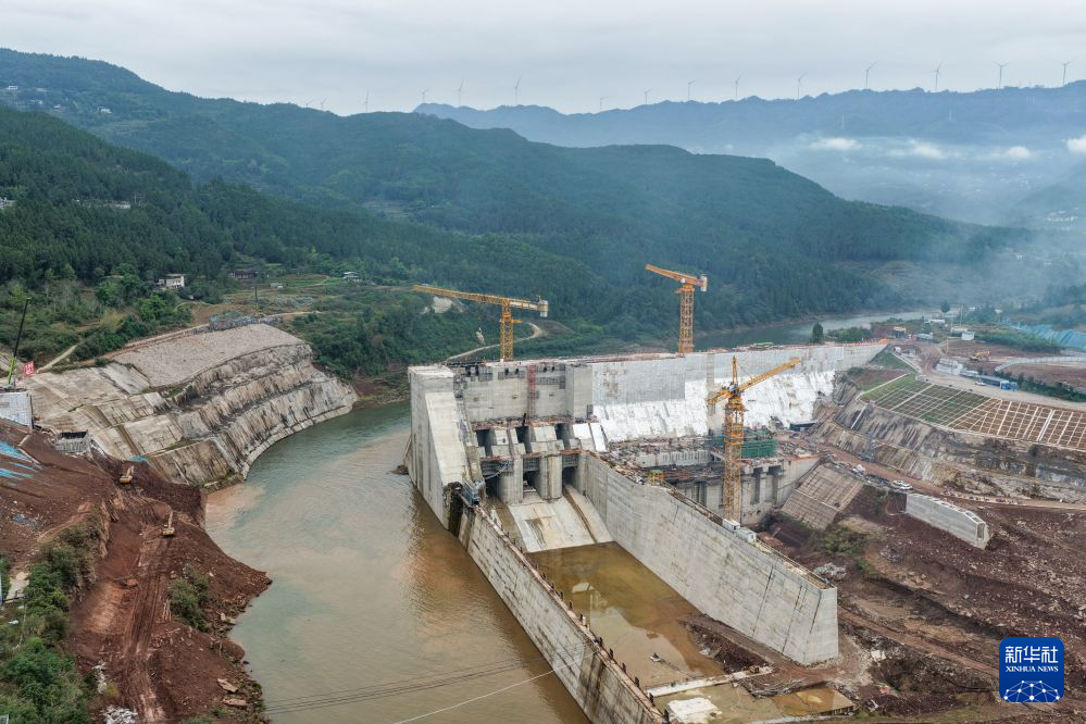 国家重大水利工程青峪口水库二期工程完工