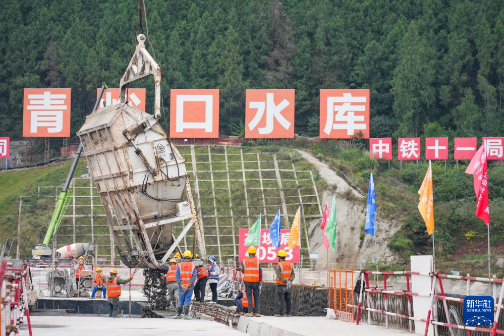 国家重大水利工程青峪口水库二期工程完工
