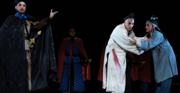 闽剧《画网巾先生》在上海国际艺术节上演